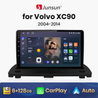 Junsun V1 AI Voice Wireless CarPlay Android Auto Radio for Volvo XC90 2004-2014 4G Car Multimedia GPS 2din autoradio