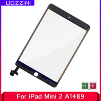 New Tested Touch Panel For iPad Mini 2 A1489 A1490 MINI2 Touch Screen Digitizer Sensor + IC Chip With/No Key