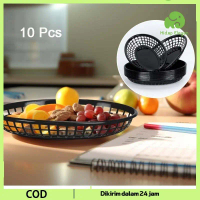 10pcs Piring Saji Gorengan Fast Food Wakul Buah Nampan Buah Nampan Buah Wakul Oval Serbaguna Plastik