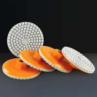 80mm Diamond Polishing Pad Wet Dry Buff Disc For Marble Concrete Integrated Grinding Disc Angle Grinder Pad Power Tools