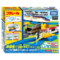 日本鐵道王國 自動Y型軌道變化組(可連結車站) TP94193  PLARAIL火車
