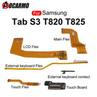 For Samsung GALAXY Tab S3 9.7" T825 T820 LCD Touch Small Board Flex Connection Main Board Flex Cable And Keyboard Contact Flex