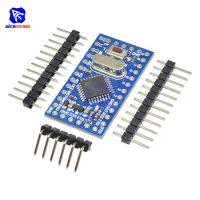 diymore Pro Mini Atmega168 Microcontroller Module 16M 5V with Crystal Oscillator Pin Header for Arduino Nano Replace Atmega328