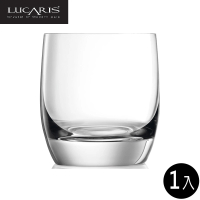 【LUCARIS】無鉛水晶威士忌杯 280ml 1入 Shanghai系列(威士忌杯 玻璃杯 水杯)