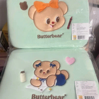 พรีเมี่ยม 7-11 กระเป๋าขนปุย , กระเป๋าเก็บความเย็น น้องหมีเนย น้องเนย Butterbear