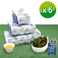 【xiao de tea 茶曉得】杉林溪高山鮮採烏龍茶葉150gx6包(1.5斤-型錄品)