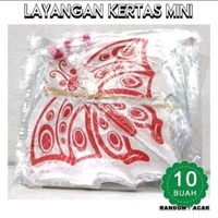 Mainan anak layangan kecil isi 10pcs murah layang layang mini 10pcs motif lucu murah
