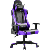GTRACING Gaming Chair, Ergonomic Office Computer Chair with Lumbar &amp; Headrest Support, Swivel Video Game Chair