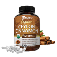 Bcuelov Ceylon Cinnamon Health Supplement - Supports Heart Health & Blood Pressure Health - Supports