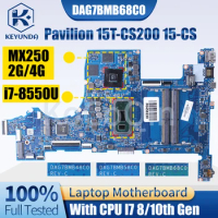 G7BD For HP Pavilion 15T-CS 15-CS Notebook Mainboard DAG7BMB48C0 DAG7BMB58C0 DAG7BMB68C0 I5 I7 MX250 2/4G Laptop Motherboard