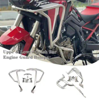 Upper or Lower Engine Guard Bumper Motorcycle Highway Crash Bar Buffer Fuel Tank Protector For Honda CRF1100L ADV 2020 2021 2022