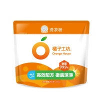 【橘子工坊】天然濃縮洗衣粉-制菌力99.9%(1350g)