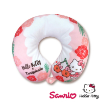 Hello Kitty x 熱帶水果鳥 超可愛聯名款 U型枕 頸枕 午安枕 抱枕 靠枕 多用途