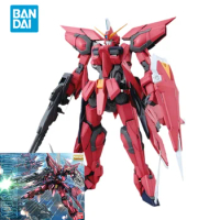 Bandai Original GUNDAM Anime Model MG 1/100 AEGIS GUNDAM Action Figure Assembly Model Toys Collectible Ornaments Gifts For Kids