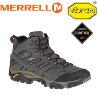 【MERRELL 美國 男款 MOAB 2 MID GORE-TEX《深灰色》】ML06059/休閒鞋/登山鞋/運動鞋