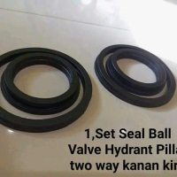 1,Set Seal Ball Valve/Bola bola Hydrant Pillar Two Way kanan kiri 2,5inc Karet Seal Hydrant Pillar T