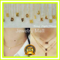 ScF Collection Kalung titanium inisial huruf kualitas terbaik / Kalung huruf nagita titanium / Kalun