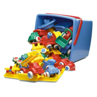【Viking Toys】玩具車桶裝30件組