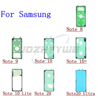 2Pcs Back Housing Battery Door Cover Adhesive Sticker Tape for Samsung Galaxy Note 8 9 10+Plus 20 Ultra Z Fold 2 3 5G Flip