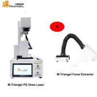 M-Triangel PG oneS /MG ones Automatic Laser Machine For iPhone Back Glass Removal Rear Glass Separation with Smoke Absorber