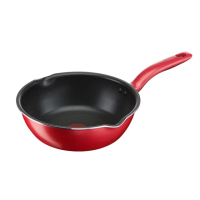 【Tefal 特福】美食家鈦極系列24CM多用型不沾鍋深平底鍋/小炒鍋/萬用鍋(IH爐可用鍋)