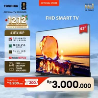 [FHD Smart TV] [KHUSUS ONLINE] Toshiba TV 43" FHD Smart TV - WIFI Netflix Disney+ Youtube Dolby Audi