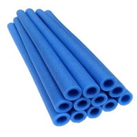 10PCS Trampoline Poles Cover Padding Foam Tubing 40CM Foamed Pipe Sponge Casing Protective Trampoline Pole Sleeves Blue