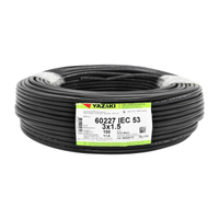 สายไฟ YAZAKI รุ่น 60227 IEC53 VCT3x1.5 ขนาด 100 เมตร สีดำ