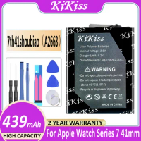 Battery 7th 439mAh For Apple Series 7 series7 Watch S7 41mm A2663 Bateria