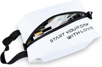 Travel Toiletry Bag - Eco-Friendly Small Hygiene Bag for Men and Women  Toiletry Bag for Toiletries 