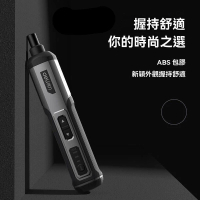 電動螺絲刀套裝 家用小型迷你電動螺絲批 家用電鑽 LED照明 送批頭和延長桿 5N.m大扭力#YH26_01177