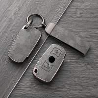 【HOT stock car key cover】 TPU Leather Car Key Case For BMW E60 E61 E70 E81 E87 E90 E91 E92 X1 X5 X3