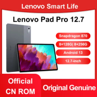 Lenovo Xiaoxin Pad Pro 12.7 2023 Snapdragon 870 Android 13 Game Learn Tablet Take Notes Watch Video 144Hz Original CN ROM
