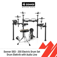 Baru - Donner DED - 2 Electric Drum Set | Drum Elektrik with Audio Line