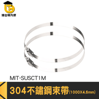 博士特汽修 卡扣束帶 束線帶 監視器固定 強力束環 MIT-SUSCT1M 金屬束紮帶 綑綁線材 白鐵束帶