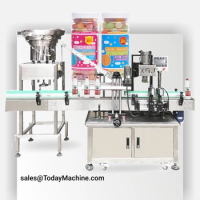 Cosmetic Cream lotion paste Filler Automatic Detergent Hand Wash Liquid Soap Shampoo Bottle Filling Capping Labeling Machine
