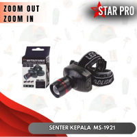 HeadLamp Senter kepala zoom out end zoom in MS-1921 - Head Lamp
