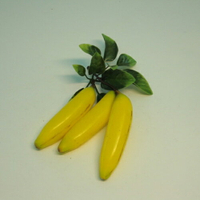 《食物模型》三瓣小香蕉 水果模型 - B1554