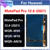 For Huawei MatePad Pro 12.6 2021 WGR-W09 WGR-W19 WGR-AN19 LCD Display Touch Screen Digitizer Assembly Repair Parts Replacement