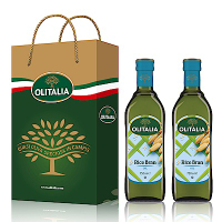 Olitalia奧利塔 玄米油禮盒組(750mlx2瓶)