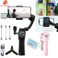 USED Snoppa Gimbal 3-Axis Handheld Gimbal Stabilizer Phone Selfie Stick Tripod for iPhone 13 12 Pro/Max Huawei Xiaomi