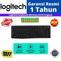 Keyboard LOGITECH Wireless K270 - LOGITECH K270 Garansi Resmi