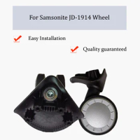 For Samsonite JD-1914 Nylon Luggage Wheel Trolley Case Wheel Pulley Sliding Casters Universal Wheel Repair Slient Wear-resistant
