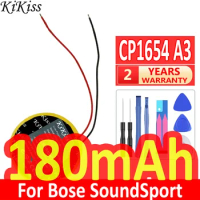 180mAh KiKiss Powerful Battery CP1654 A3 For Bose SoundSport Wireless,soundsport Pulse