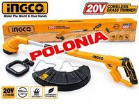 Cordless Grass Trimmer 20V INGCO CGTLI20018 UNIT ONLY Mesin Potong Rumput Senar Baterai P20S GROSIR 