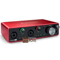 ::bonJOIE:: 美國進口 第三代 Focusrite Scarlett 4i4 (3rd Gen) USB 錄音介面 (全新盒裝) (2i4 升級版) Audio Interface 錄音盒 錄音卡