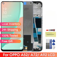 จอ LCD, หน้าจอสัมผัส, สำหรับ OPPO A92, A52, A72 4G, ซ่อมแซมและเปลี่ยนจอ LCD, เข้ากันได้กับ OPPO CPH2