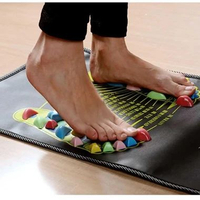 Sunvo Matras Pijat Refleksi Acupressure Kaki Massage Mat - Stimulasi Alami dan Relaksasi Mendalam, D