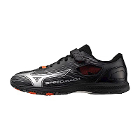 Mizuno Speed Mach 3 [K1GC255201] 大童 慢跑鞋 多功能 彈力 支撐 緩震 美津濃 黑 銀