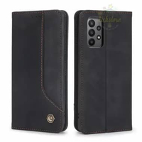 Case Untuk Samsung A32 5G Genuine Pola Casing Super PE Leather Cover Full 360 Degree TPU Waterproof 